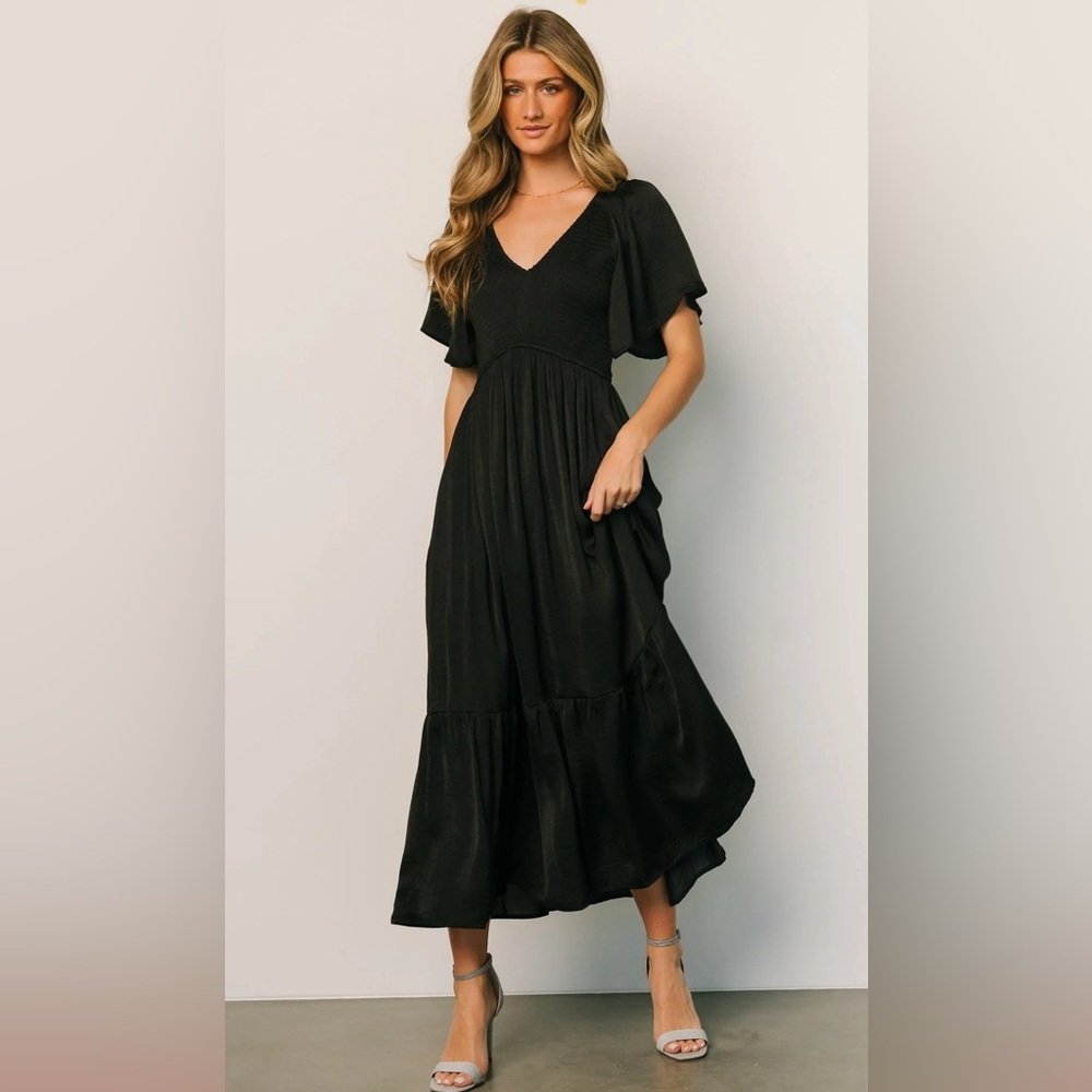 Baltic Born Lovell Smocked Midi Dress